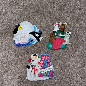 Alaska Ornament Lot!